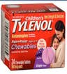 Tylenol® Children's Pain + Fever Acetaminophen 160 mg Chewable Tablets Grape