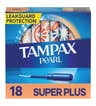 Tampax® Pearl Tampons Super Plus Absorbency Unscented
