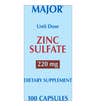 Major® 220-mg Zinc Sulfate Capsules