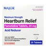 Antacid Major® 20 mg Strength Tablet 25 per Box