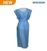 McKesson SMS Fluid Resistant Exam Gown, One Size Fits Most