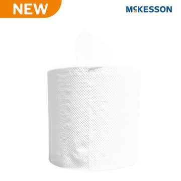 TOWEL, CENTERPULL RECYCLED 2PLY WHT 7.625"X600SHT (6RL/CS)