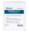GAUZE, DRESSING BORDER 4"X4" (25/BX)