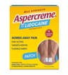 ASPECREME, PATCH W/LIDOCAINE XLG 4% (4/BX)