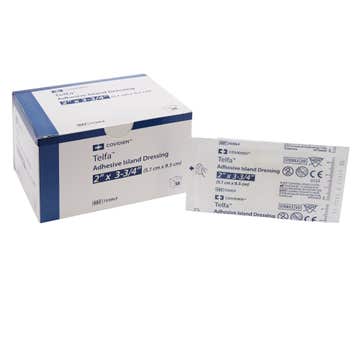 Telfa™ White Adhesive Strip, 2 x 3-3/4 Inch