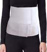 ABDOMINAL BINDER, CONTOURED 10" WHT 28-44" CAT#2004