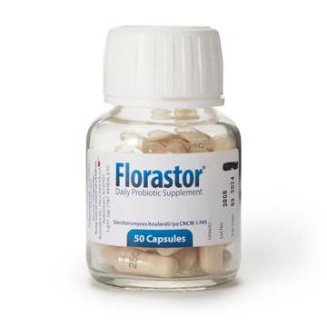 Florastor® Dual Action Probiotic Vegetarian Capsules