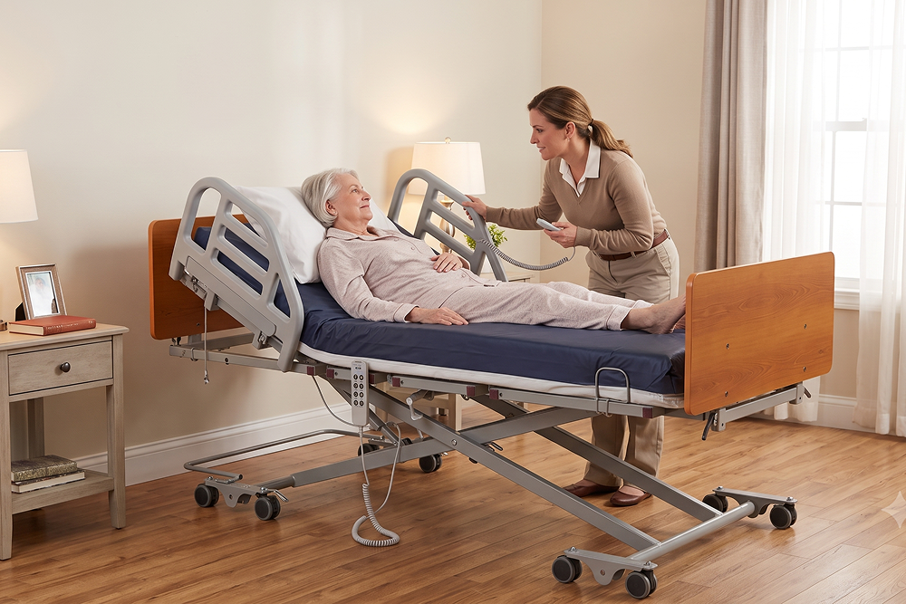 What is a Hi-Low Hospital Bed and Why is it Safer for Home Care?