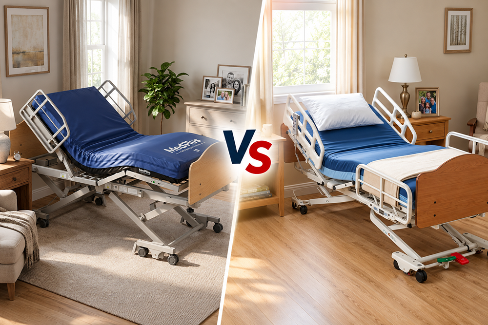 Hospital Bed vs Adjustable Bed: Which Do You Need?