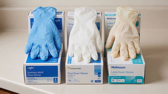 Nitrile vs. Vinyl vs. Latex Gloves: What to Check Before You Buy