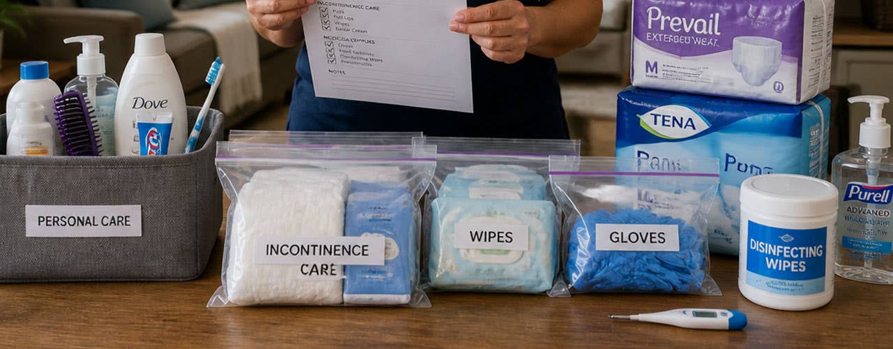 Home Care Supplies Checklist: What to Keep on Hand