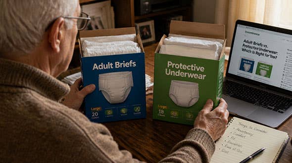 Adult Briefs vs. Protective Underwear: Understanding Your Options