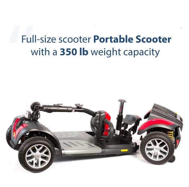 Buzzaround EX HD 4-Wheel Travel Scooter