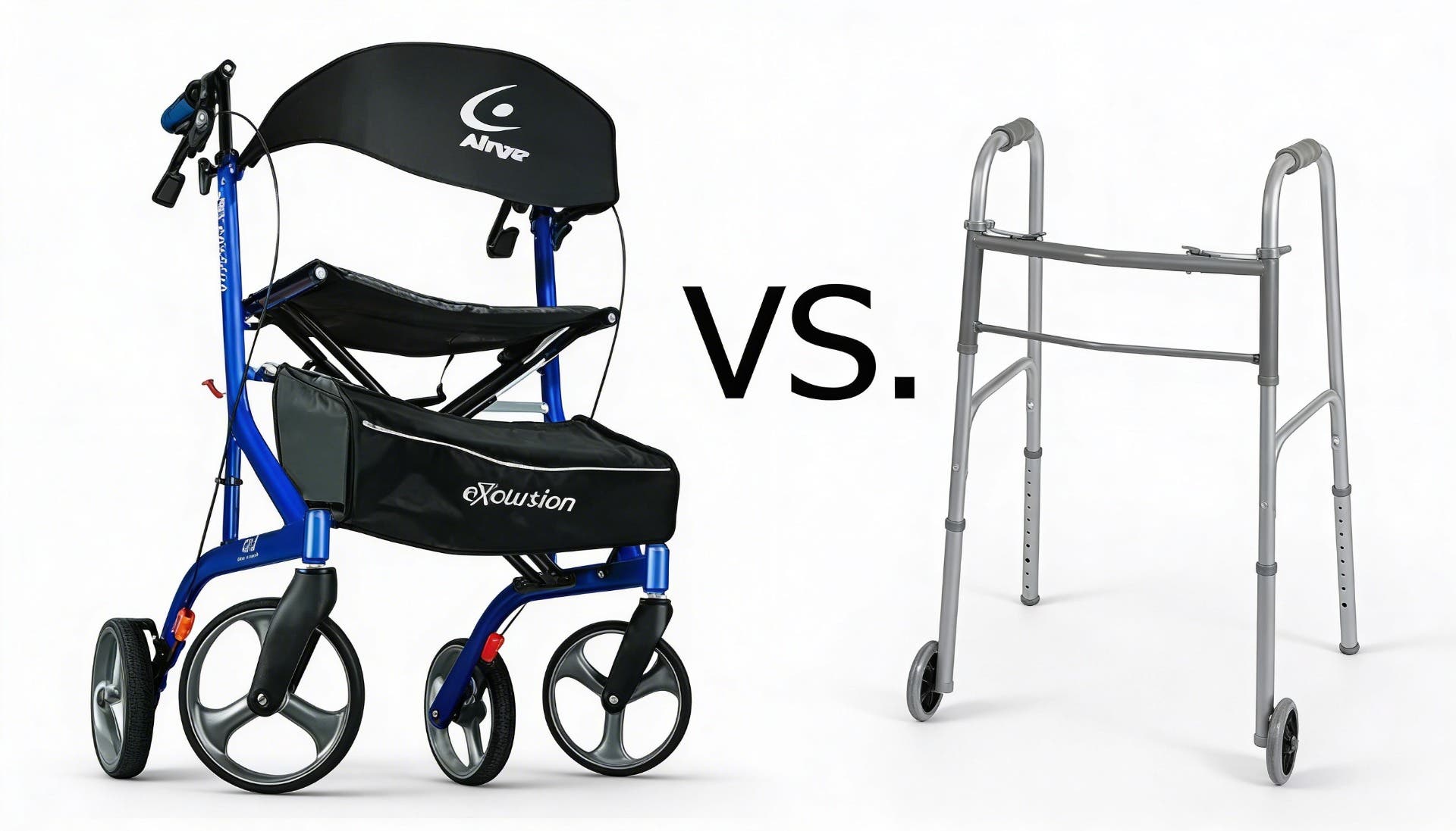 Walker vs Rollator: What’s the difference?